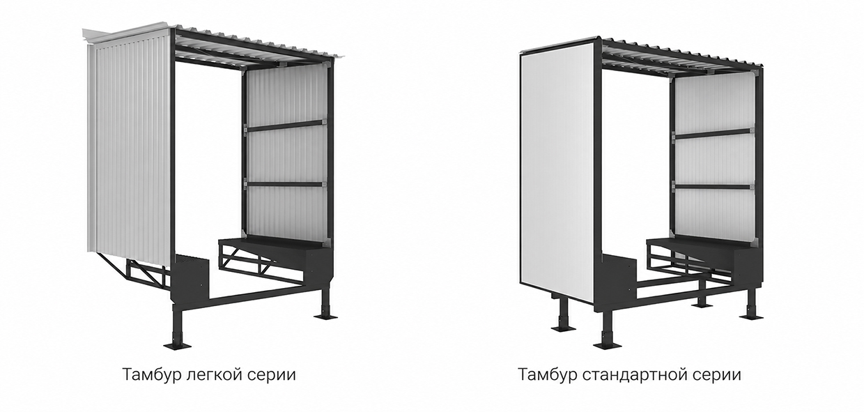 Сборные перегрузочные тамбуры DoorHan